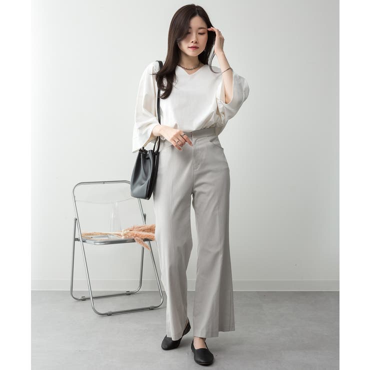 Vネック 7分袖 ドルマンTシャツ | JungleJalopy | 詳細画像60 