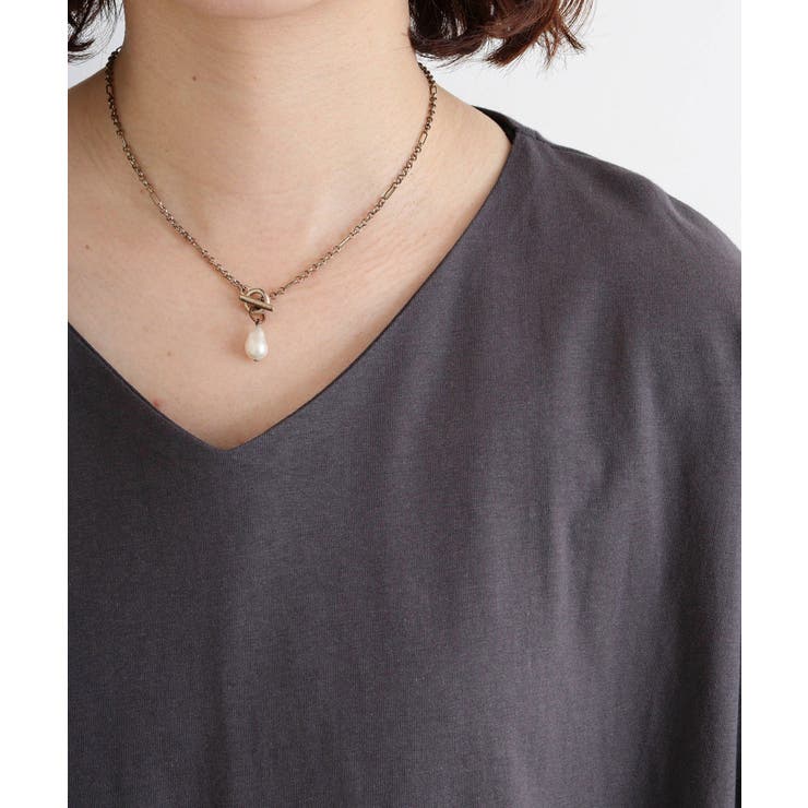 Vネック 7分袖 ドルマンTシャツ | JungleJalopy | 詳細画像89 