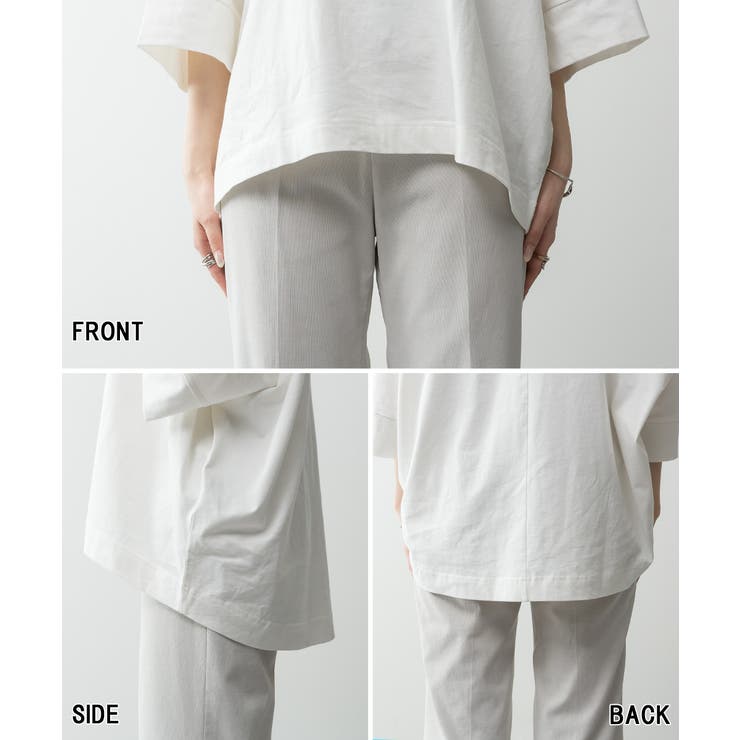 Vネック 7分袖 ドルマンTシャツ | JungleJalopy | 詳細画像96 