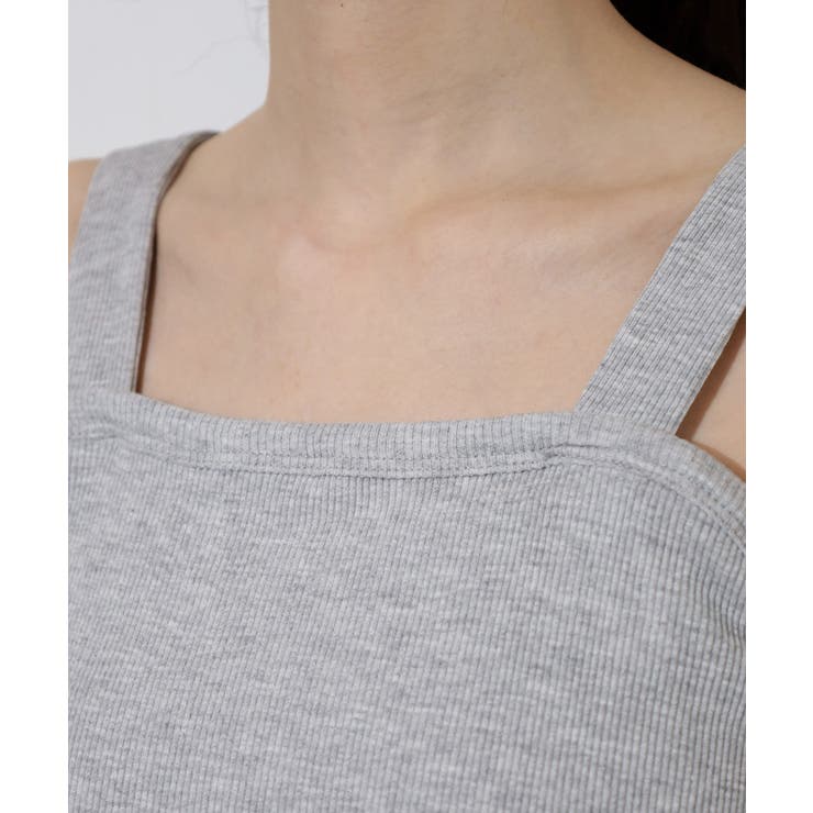 2x2リブチューブ キャミソール 大きいサイズ | JungleJalopy | 詳細画像90 