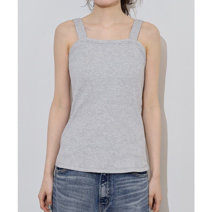 2x2リブチューブ キャミソール 大きいサイズ | JungleJalopy | 詳細画像91 