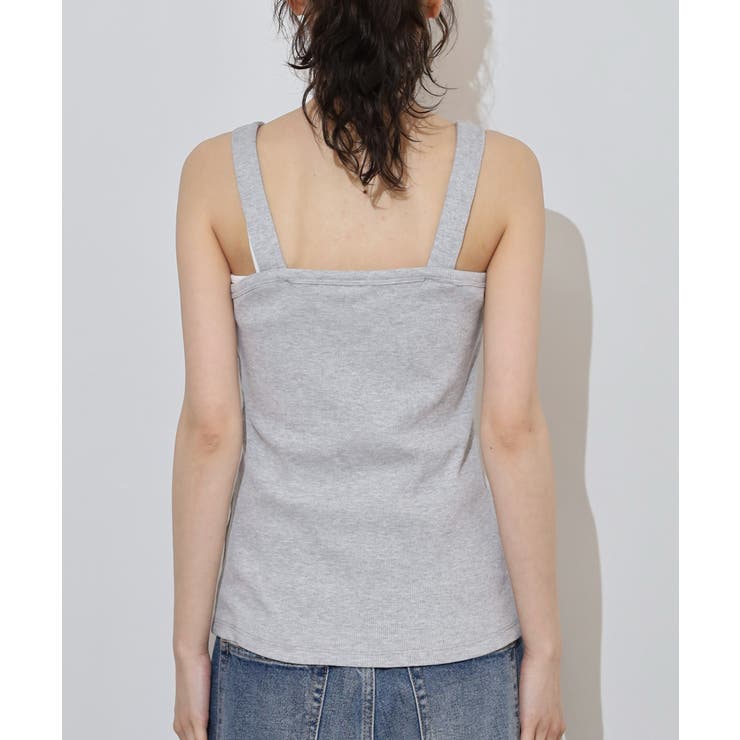 2x2リブチューブ キャミソール 大きいサイズ | JungleJalopy | 詳細画像93 