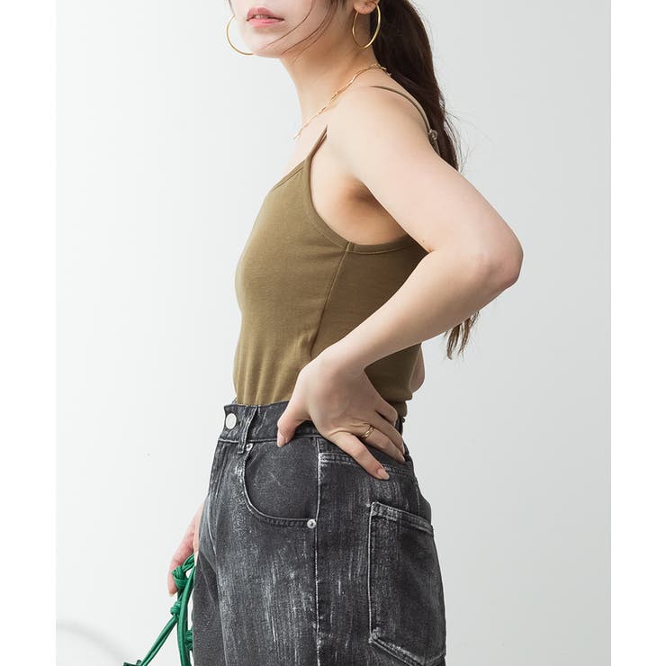 カップ付き キャミソール 大きいサイズ | JungleJalopy | 詳細画像36 