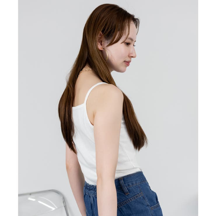 キーネックキャミソール インナー 綿100% | JungleJalopy | 詳細画像21 