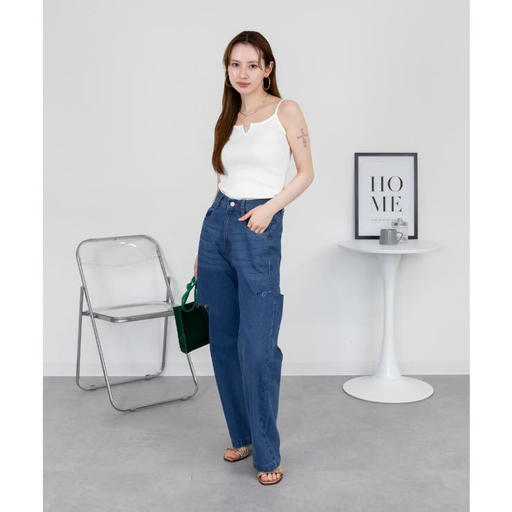 キーネックキャミソール インナー 綿100% | JungleJalopy | 詳細画像23 