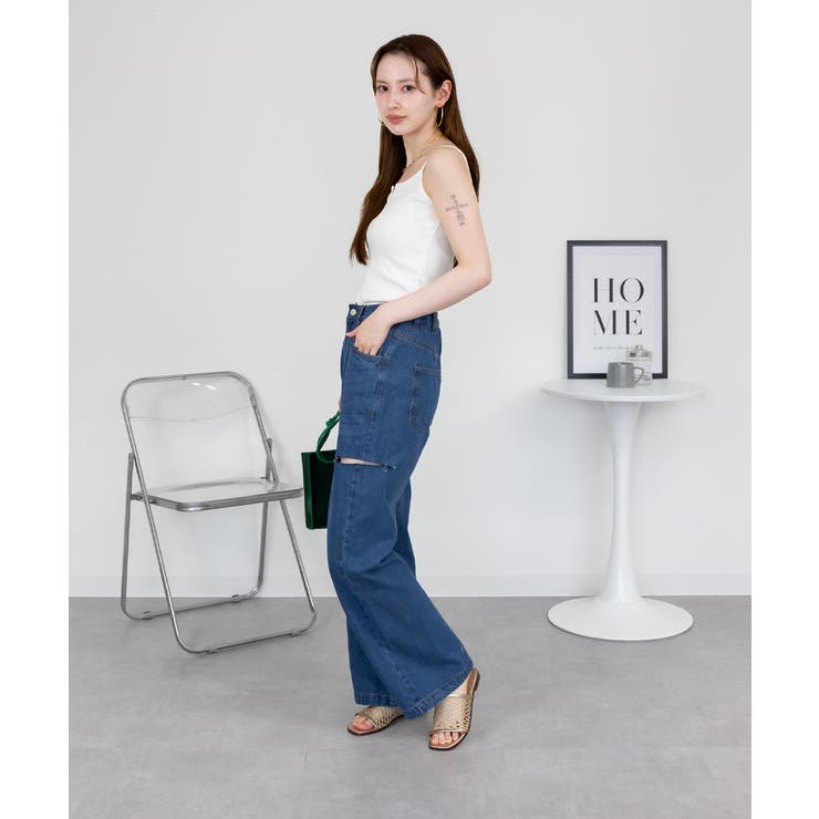 キーネックキャミソール インナー 綿100% | JungleJalopy | 詳細画像25 