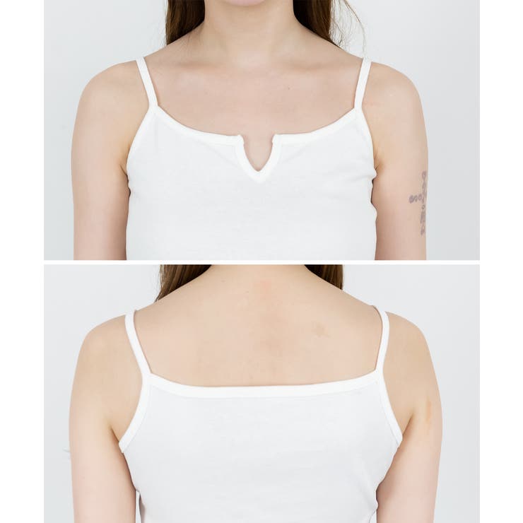 キーネックキャミソール インナー 綿100% | JungleJalopy | 詳細画像31 