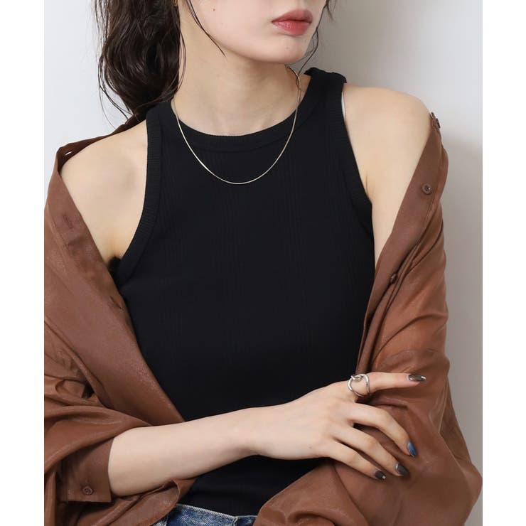 ランダムリブ アメリカンスリーブタンクトップ レディース 大きいサイズ | JungleJalopy | 詳細画像13 