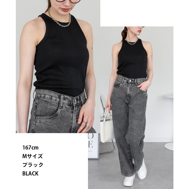 ランダムリブ アメリカンスリーブタンクトップ レディース 大きいサイズ | JungleJalopy | 詳細画像17 