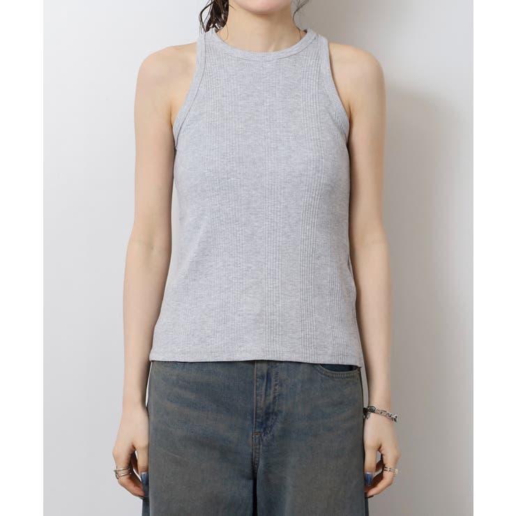 ランダムリブ アメリカンスリーブタンクトップ レディース 大きいサイズ | JungleJalopy | 詳細画像31 