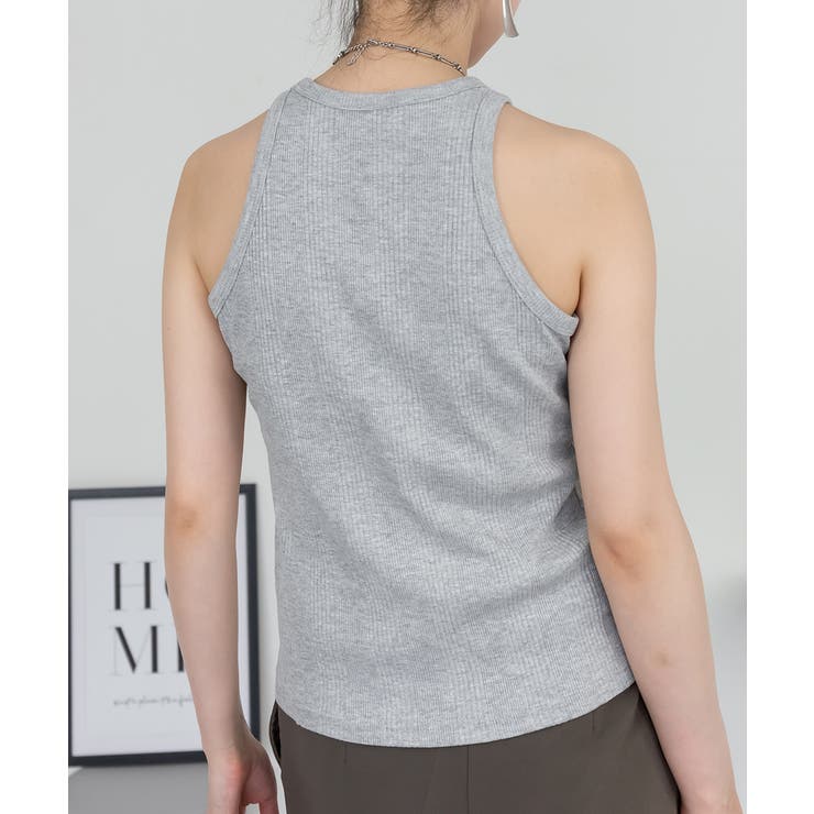 ランダムリブ アメリカンスリーブタンクトップ レディース 大きいサイズ | JungleJalopy | 詳細画像37 