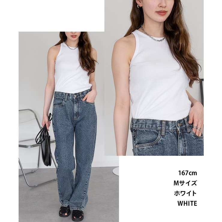 ランダムリブ アメリカンスリーブタンクトップ レディース 大きいサイズ | JungleJalopy | 詳細画像47 