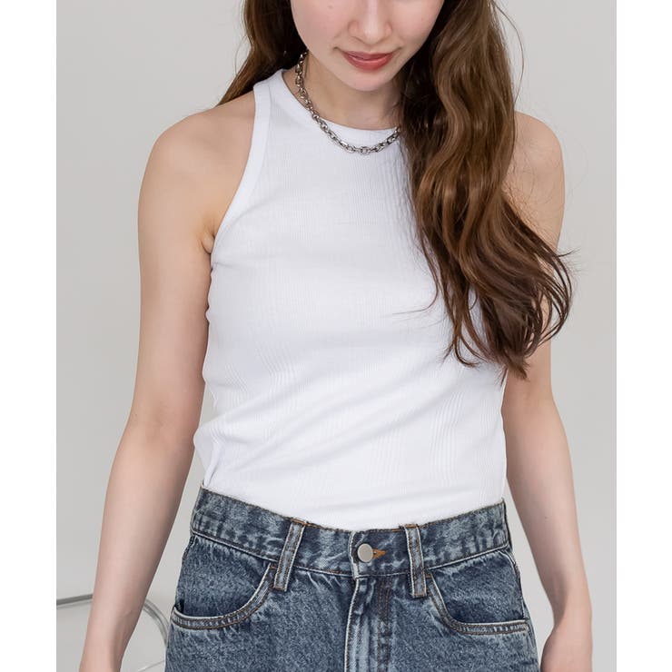 ランダムリブ アメリカンスリーブタンクトップ レディース 大きいサイズ | JungleJalopy | 詳細画像48 