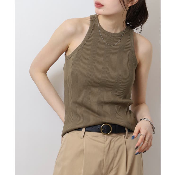 ランダムリブ アメリカンスリーブタンクトップ レディース 大きいサイズ | JungleJalopy | 詳細画像54 