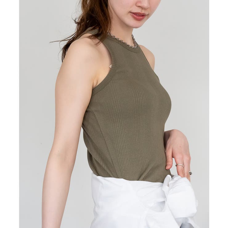 ランダムリブ アメリカンスリーブタンクトップ レディース 大きいサイズ | JungleJalopy | 詳細画像61 