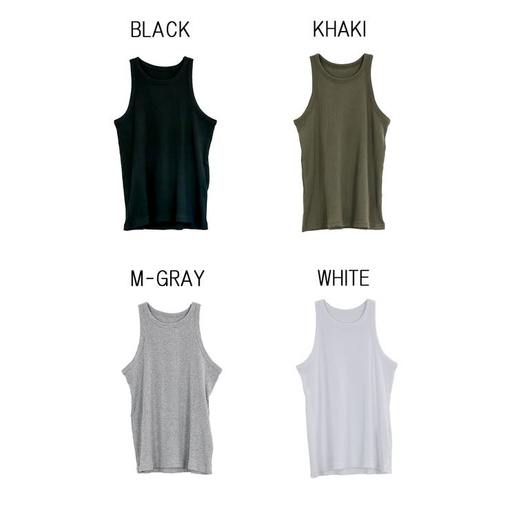 ランダムリブ アメリカンスリーブタンクトップ レディース 大きいサイズ | JungleJalopy | 詳細画像8 