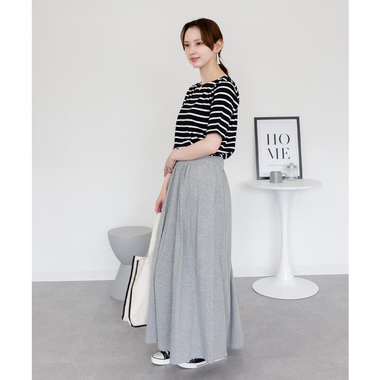 ボーダー5分袖トップス レディース 大きいサイズ | JungleJalopy | 詳細画像20 