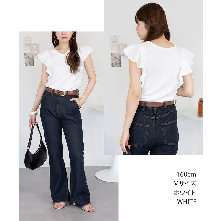 フレアーフレンチスリーブTシャツ レディース 大きいサイズ | JungleJalopy | 詳細画像25 