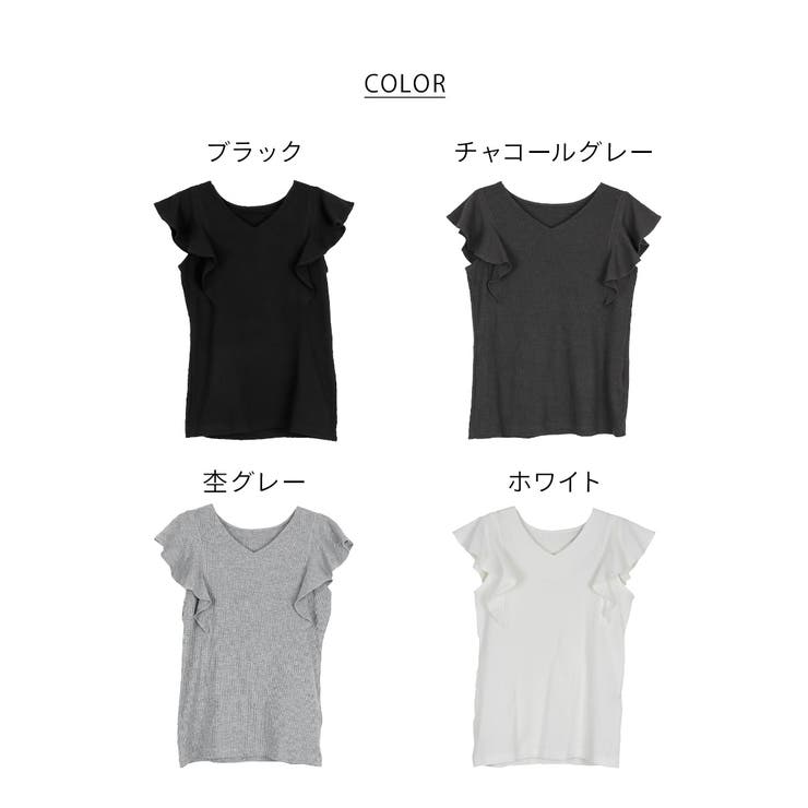 フレアーフレンチスリーブTシャツ レディース 大きいサイズ | JungleJalopy | 詳細画像39 