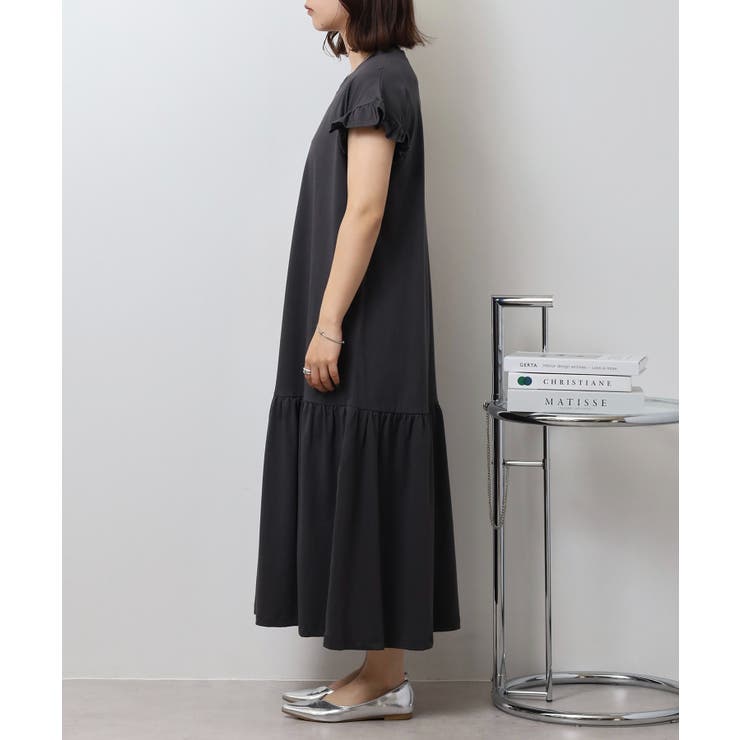 袖フレアノースリーブワンピース レディース 大きいサイズ | JungleJalopy | 詳細画像33 