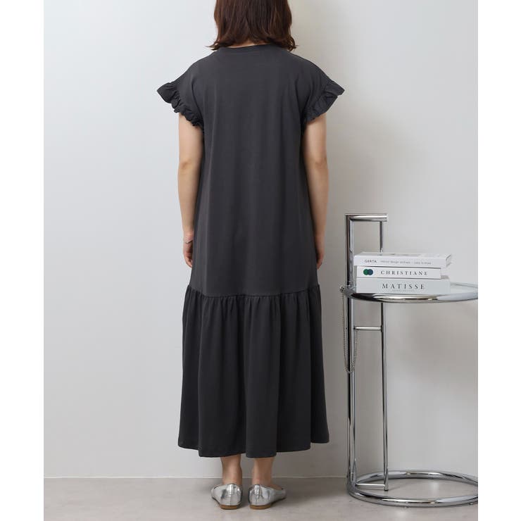 袖フレアノースリーブワンピース レディース 大きいサイズ | JungleJalopy | 詳細画像34 