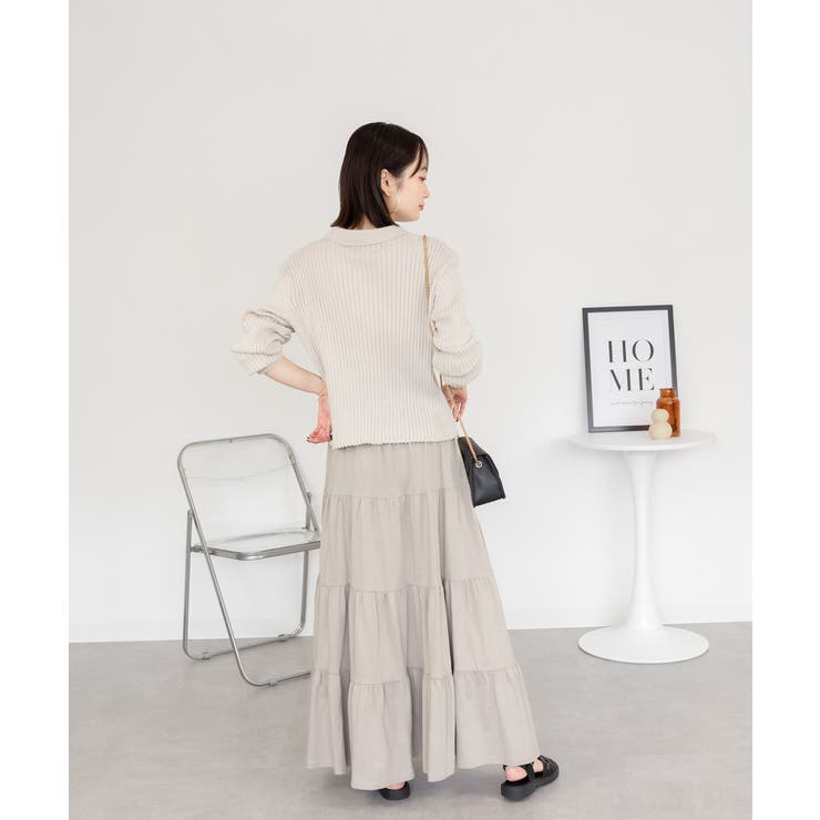 4段 ティアード マキシスカート | JungleJalopy | 詳細画像21 