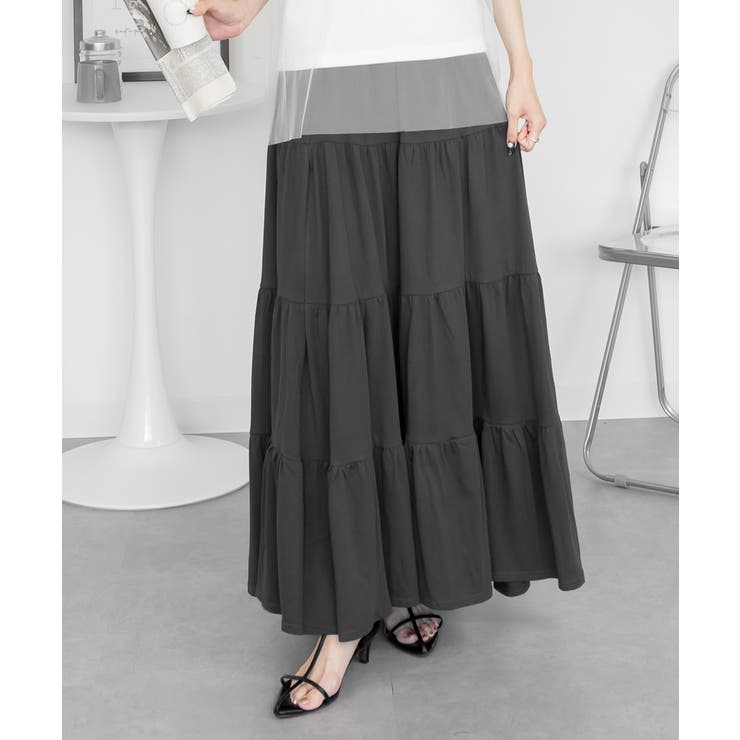 4段 ティアード マキシスカート | JungleJalopy | 詳細画像22 