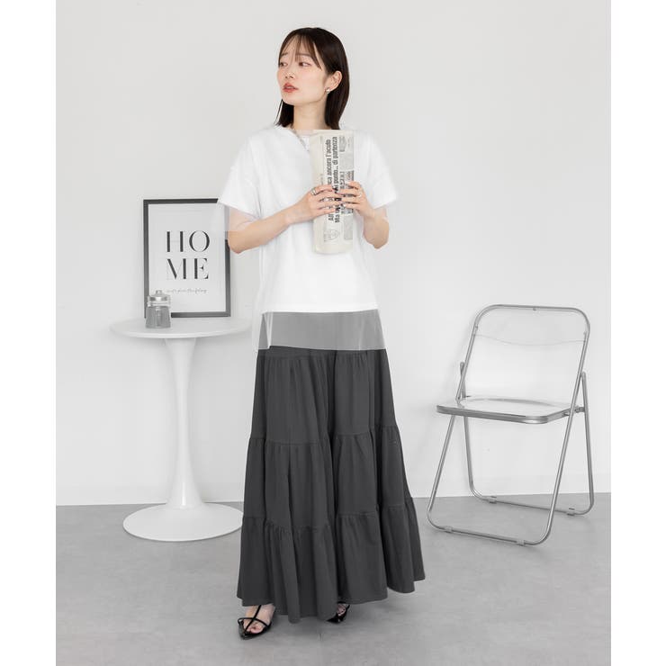 4段 ティアード マキシスカート | JungleJalopy | 詳細画像27 