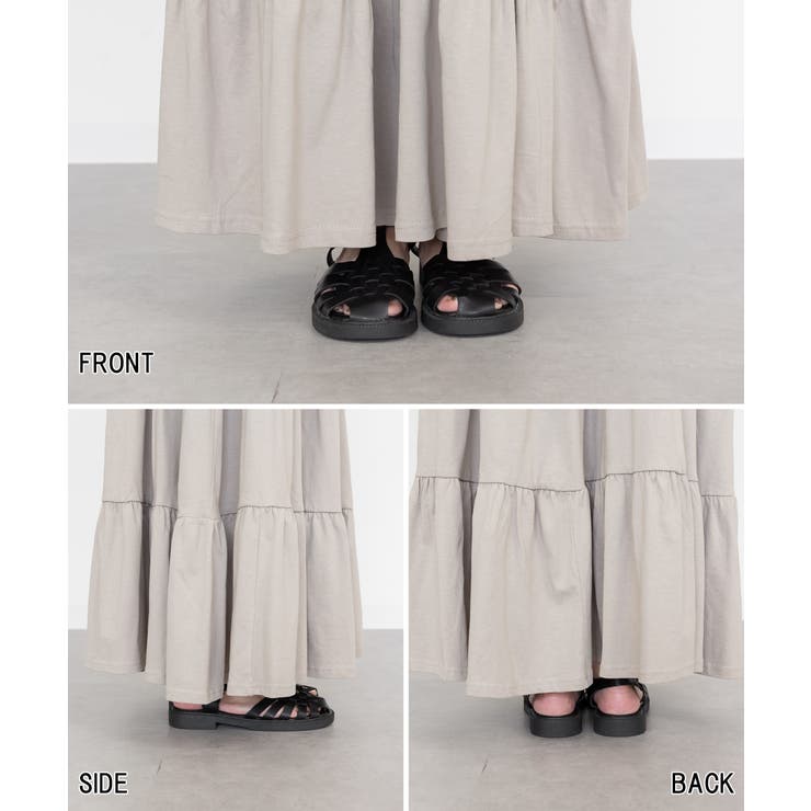 4段 ティアード マキシスカート | JungleJalopy | 詳細画像38 