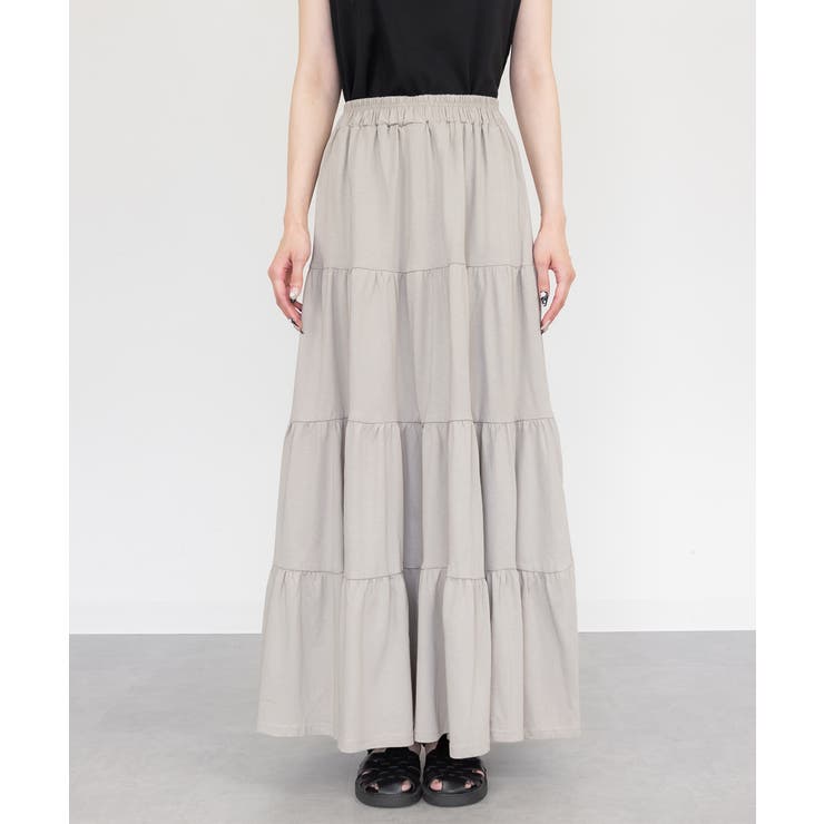 4段 ティアード マキシスカート | JungleJalopy | 詳細画像39 