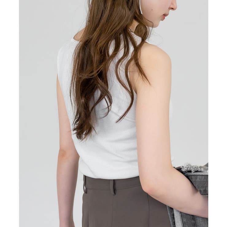2×2リブ スクエアネックタンクトップ レディース 大きいサイズ | JungleJalopy | 詳細画像25 