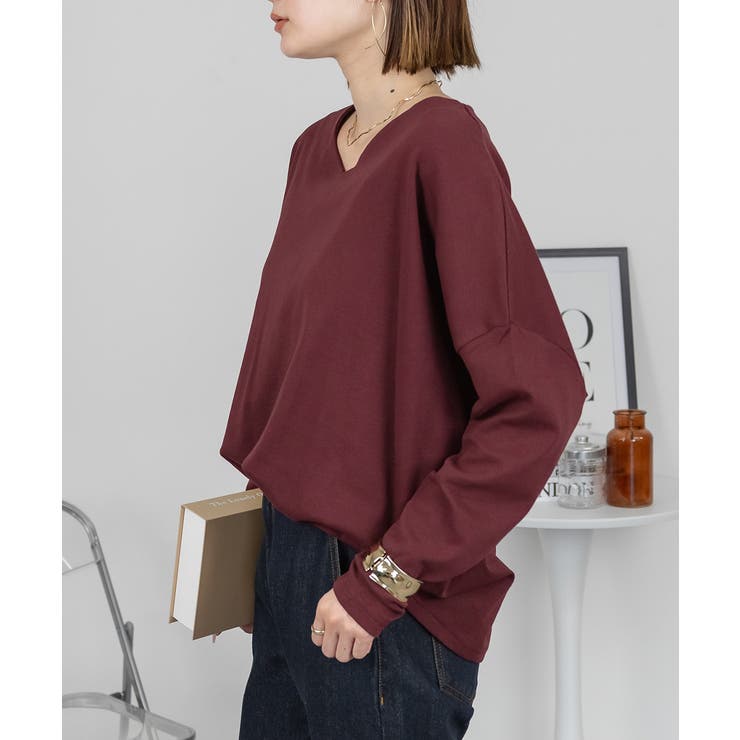 ドルマンスリーブVネックTシャツ レディース 大きいサイズ | JungleJalopy | 詳細画像17 