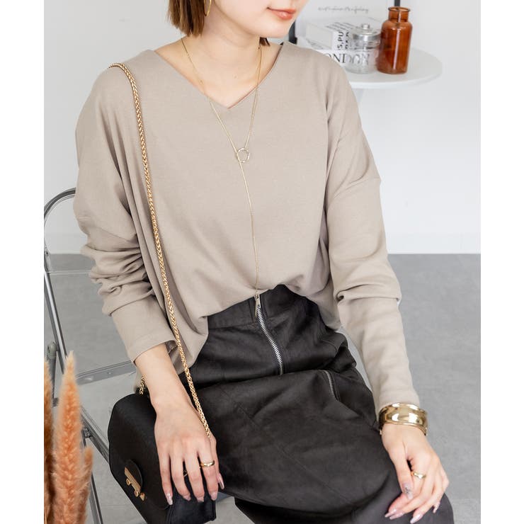 ドルマンスリーブVネックTシャツ レディース 大きいサイズ | JungleJalopy | 詳細画像27 