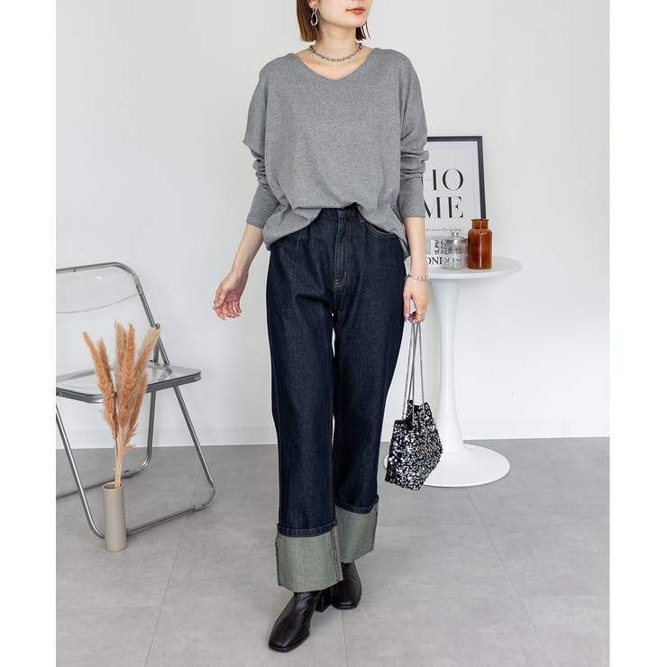 ドルマンスリーブVネックTシャツ レディース 大きいサイズ | JungleJalopy | 詳細画像42 