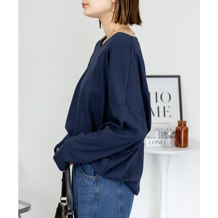 ドルマンスリーブVネックTシャツ レディース 大きいサイズ | JungleJalopy | 詳細画像46 