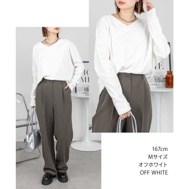 ドルマンスリーブVネックTシャツ レディース 大きいサイズ | JungleJalopy | 詳細画像64 