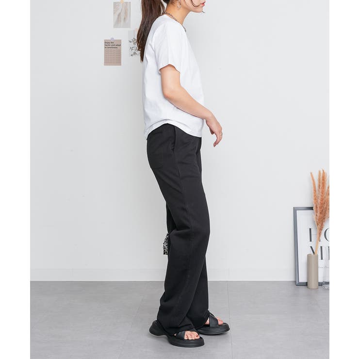 セミフレアパンツ 大きいサイズ レディース | JungleJalopy | 詳細画像14 