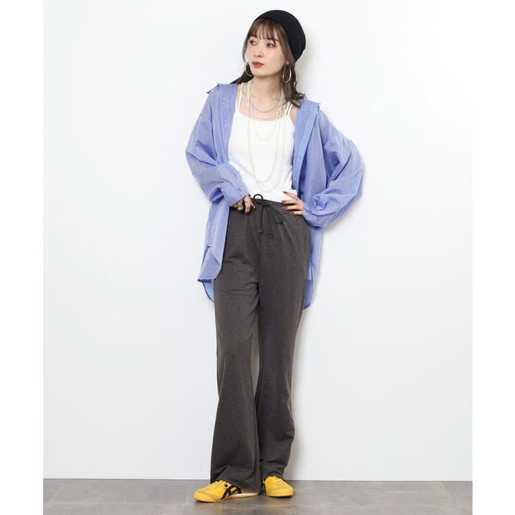 セミフレアパンツ 大きいサイズ レディース | JungleJalopy | 詳細画像34 