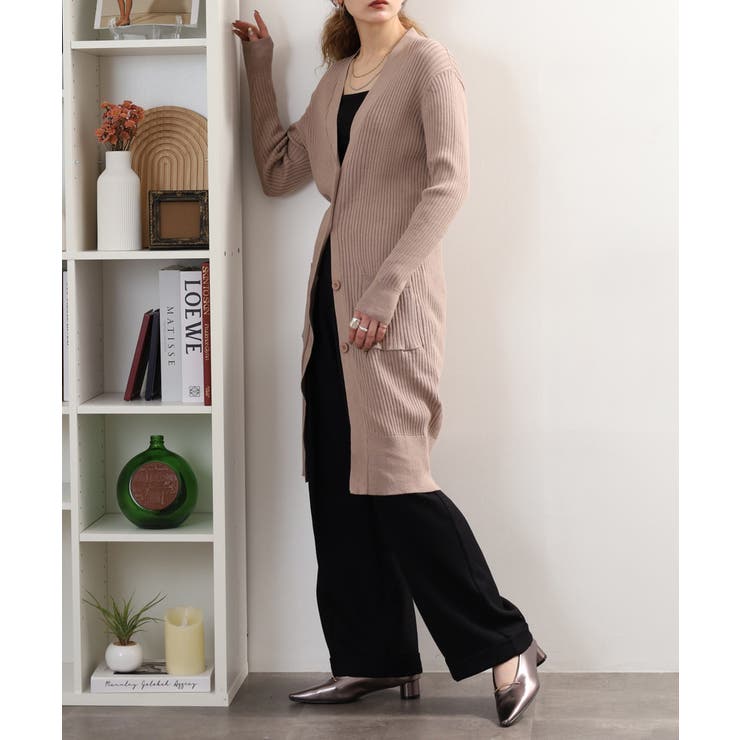 【M・L・LL・3L・4L】コットンニットロングカーディガン | JungleJalopy | 詳細画像14 