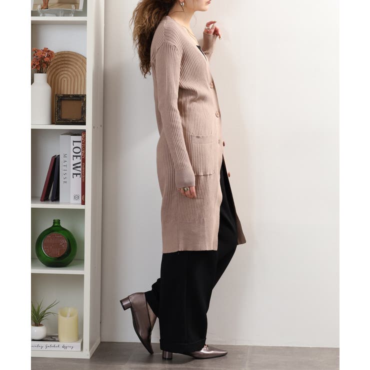 【M・L・LL・3L・4L】コットンニットロングカーディガン | JungleJalopy | 詳細画像19 