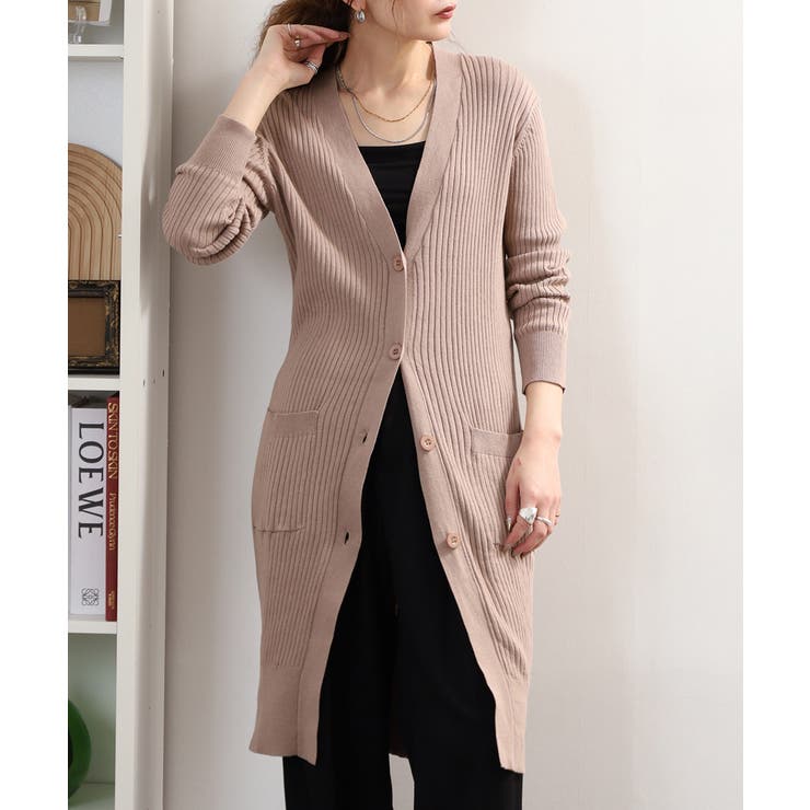 【M・L・LL・3L・4L】コットンニットロングカーディガン | JungleJalopy | 詳細画像20 