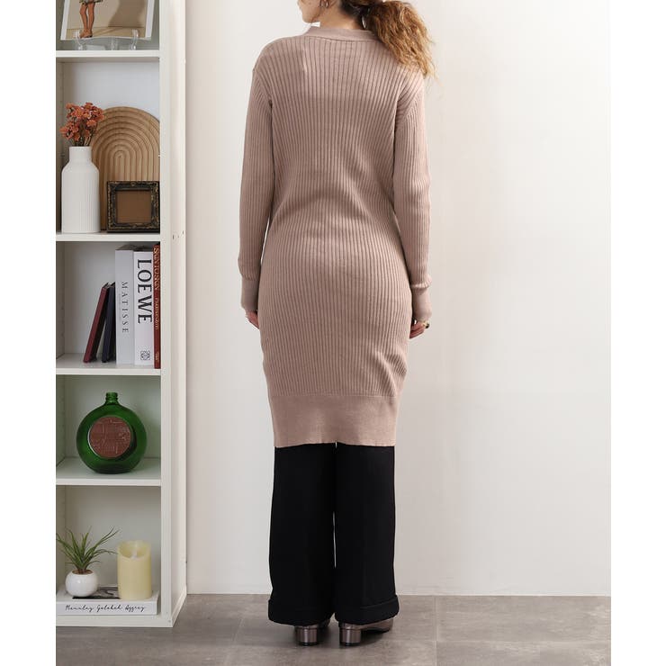 【M・L・LL・3L・4L】コットンニットロングカーディガン | JungleJalopy | 詳細画像24 