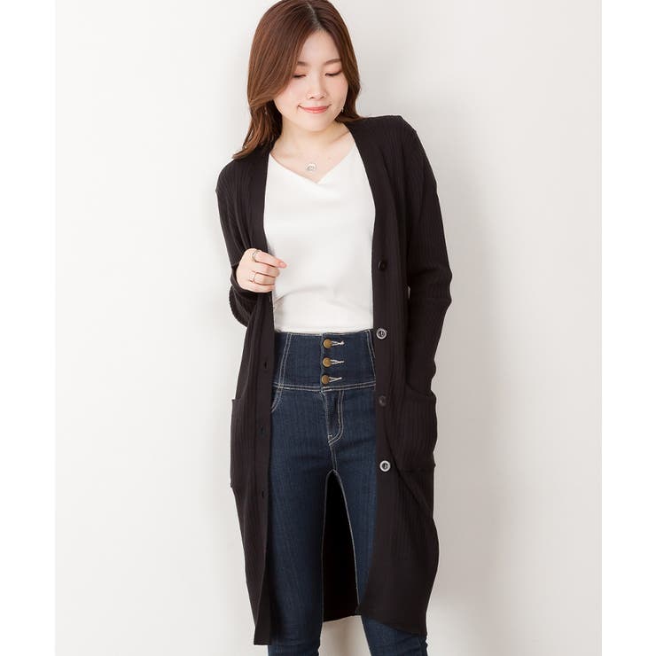 【M・L・LL・3L・4L】コットンニットロングカーディガン | JungleJalopy | 詳細画像33 