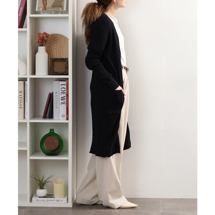 【M・L・LL・3L・4L】コットンニットロングカーディガン | JungleJalopy | 詳細画像41 