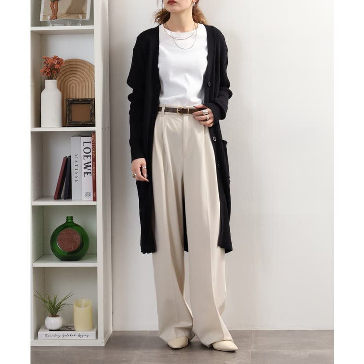 【M・L・LL・3L・4L】コットンニットロングカーディガン | JungleJalopy | 詳細画像45 