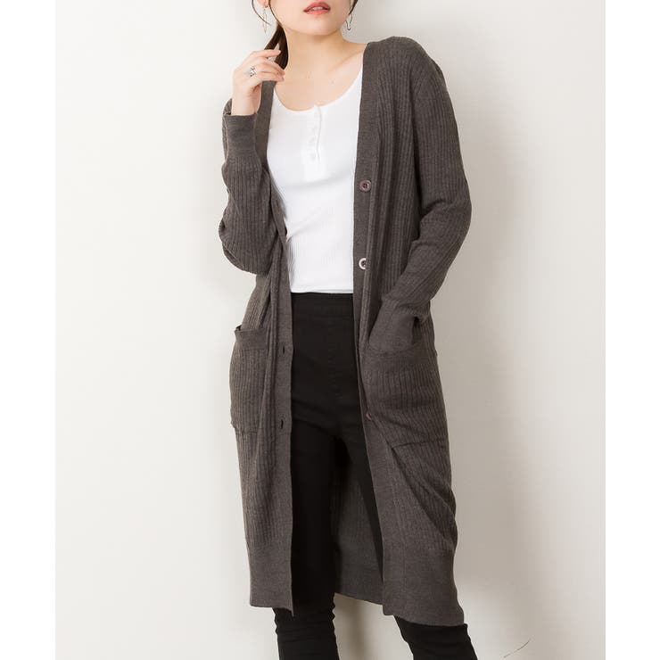 【M・L・LL・3L・4L】コットンニットロングカーディガン | JungleJalopy | 詳細画像51 