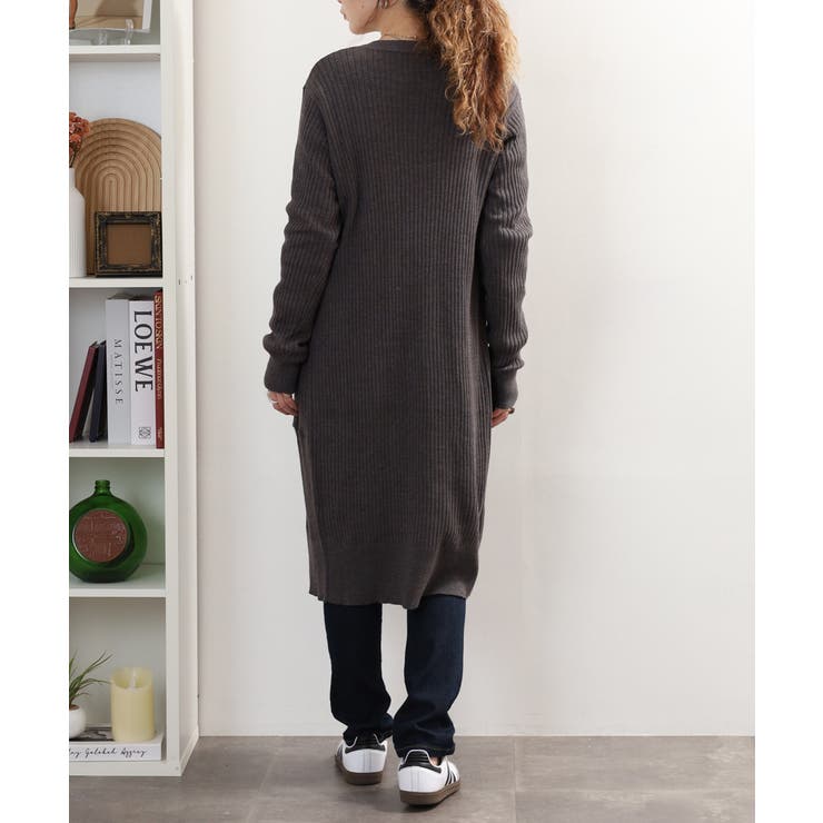 【M・L・LL・3L・4L】コットンニットロングカーディガン | JungleJalopy | 詳細画像59 