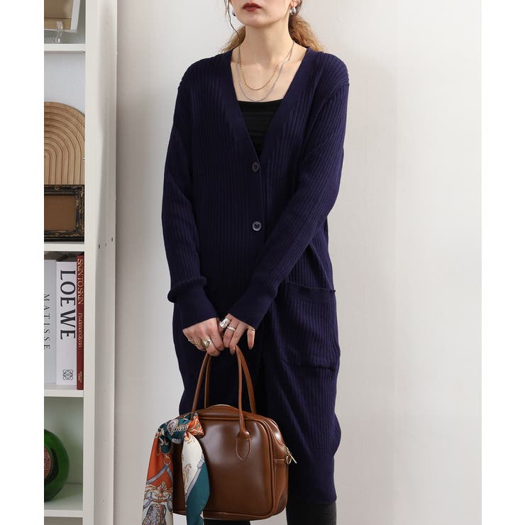 【M・L・LL・3L・4L】コットンニットロングカーディガン | JungleJalopy | 詳細画像75 