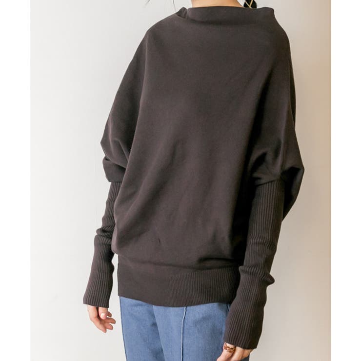 変形ボトルネックニット レディース 大きいサイズ | JungleJalopy | 詳細画像10 