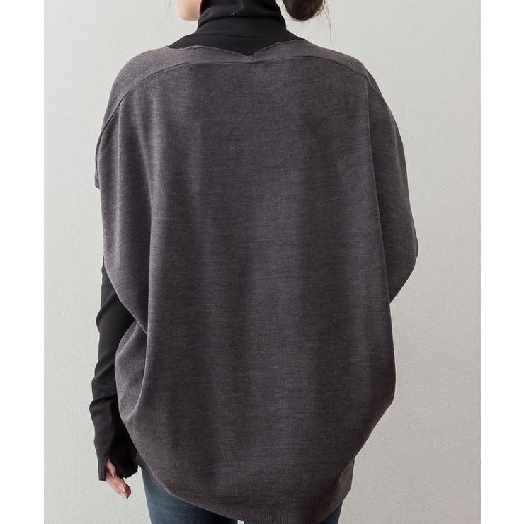 【M-L・LL-3L・4L-5L】バルーンVネックベスト | JungleJalopy | 詳細画像14 